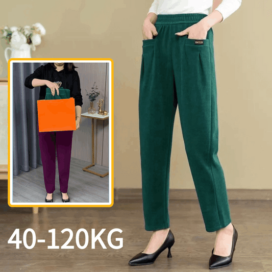 ✅【Zimowa zniżka -42% 🔥🔥】Damskie spodnie rekreacyjne z czystej bawełny, sztruksu
