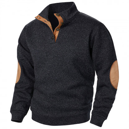 💥【Nové podzimní modely】💥Pánská mikina s novým stojáčkem -4097029