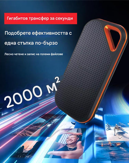 【Последен ден 🔥50% отстъпка】💥【32TB】 Високоскоростен мобилен твърд диск с голям капацитет ✅️Плащане при доставка