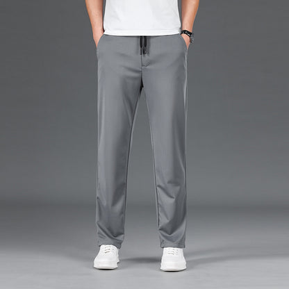 👖☀️【Letní nabídka 2025】【L–8XL】🔥Pánské letní business casual kalhoty – elastický pas, vhodné pro 45–135 kg