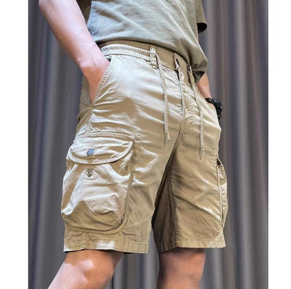 🔥🔥 【M-4XL】Pánské neformální bavlněné šortky na jaro a léto 2025 do přírody s mnoha kapsami