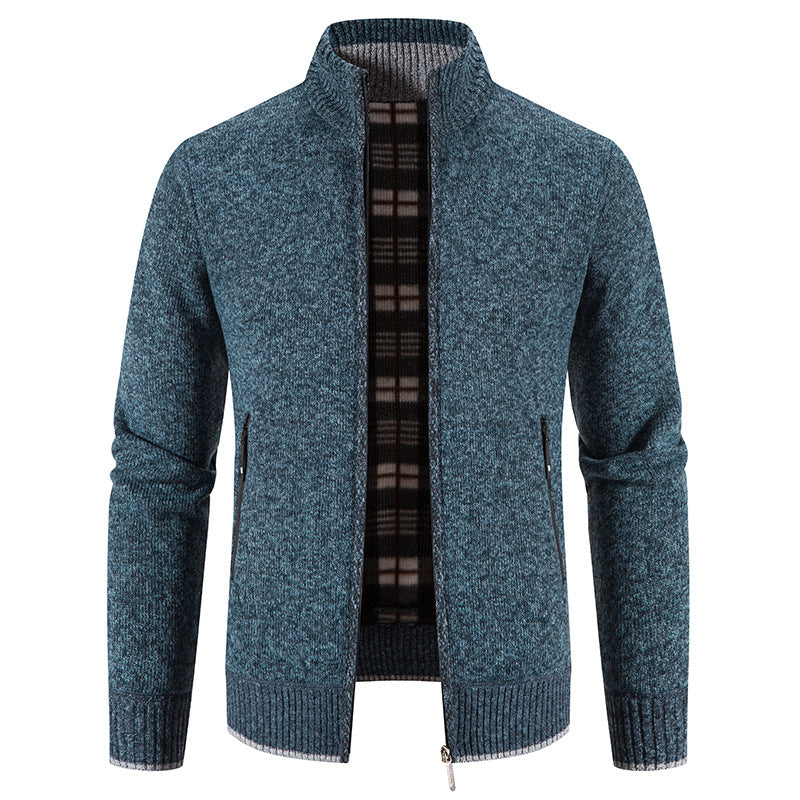 🐏【Szezonális kedvezmény -36% 🔥🔥】【M-4XL】Férfi polár szabadidős kardigán pulóver