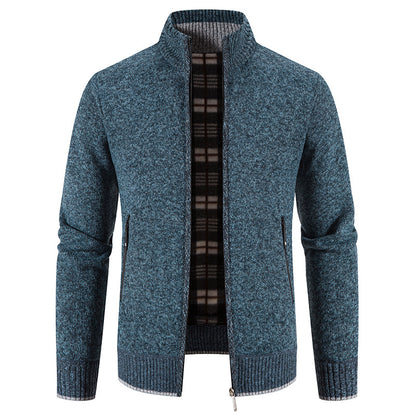 🐏【Sezónní sleva -49% 🔥🔥】【M-4XL】Pánský fleecový casual svetr kardigan