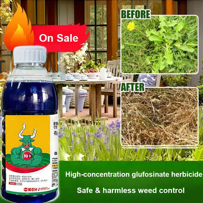 [Kupte 1 a získejte 2 zdarma] 【3 lahve, celkem 300g】Nově vylepšený vysoce koncentrovaný herbicid glufosinát amonný