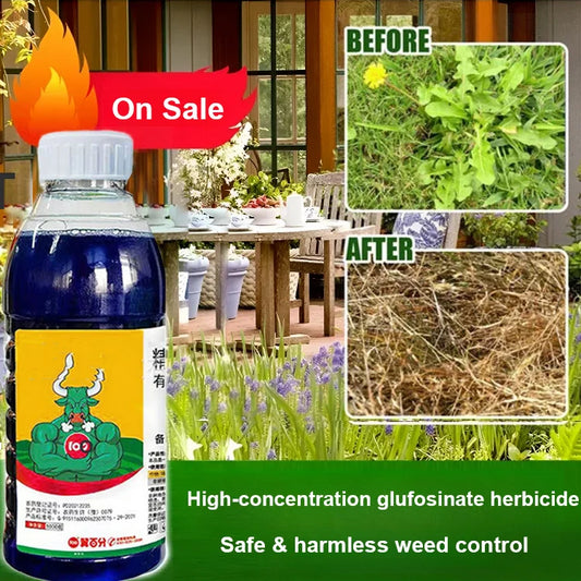 [Kupte 1 a získejte 2 zdarma] 【3 lahve, celkem 300g】Nově vylepšený vysoce koncentrovaný herbicid glufosinát amonný