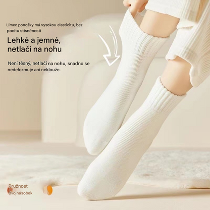 🔥【Kupte 3 kusů, dostanete 3 zdarma】🧦Silné a teplé vlněné ponožky na zimu, super silné a hřejivé, elastické, velikost 35-42