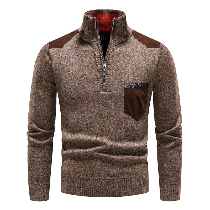 🐏Descuento -49%🔥【M-3XL】Suéter casual con cremallera para hombre otoño/invierno