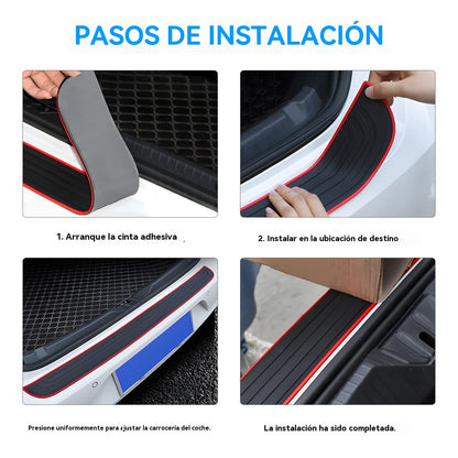 🚗🚗 Tiras protectoras para el maletero/umbrales de puerta, pegatinas protectoras para el coche, tiras protectoras contra colisiones y arañazos