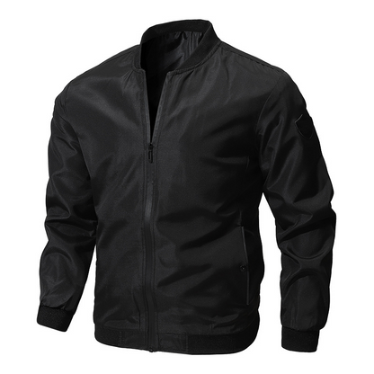 🚀39% kedvezmény🔥🔥【S–6XL】Férfi lezser egyszínű pilótadzseki, nagy méretekben is kapható