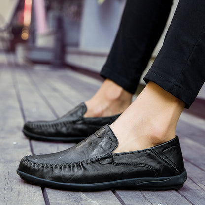 🔥👞【39-44】Nowoczesne buty casualowe ze skóry cielęcej dla mężczyzn ✅Płatność przy odbiorze ✅2 sztuki z 70% rabatem