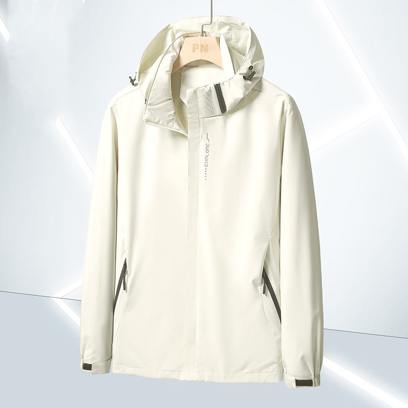 🔥Časově omezená sleva -46%🔥【M-5XL】Pánská nepromokavá a větruodolná bunda 3 v 1 s kapucí