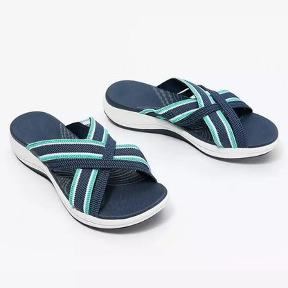 🔥🔥【35-43】👡Dámské letní ortopedické sandály na platformě