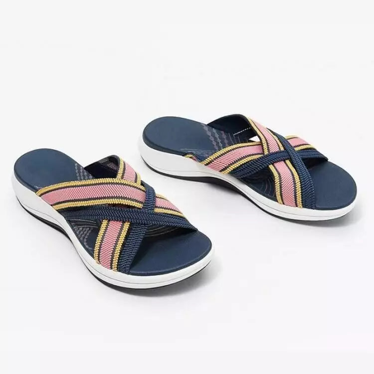 🔥🔥【35-43】👡Dámské letní ortopedické sandály na platformě