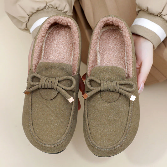【Novinka 2026】50%off🔥 Dámské teplé a stylové mokasíny s fleecovou podšívkou