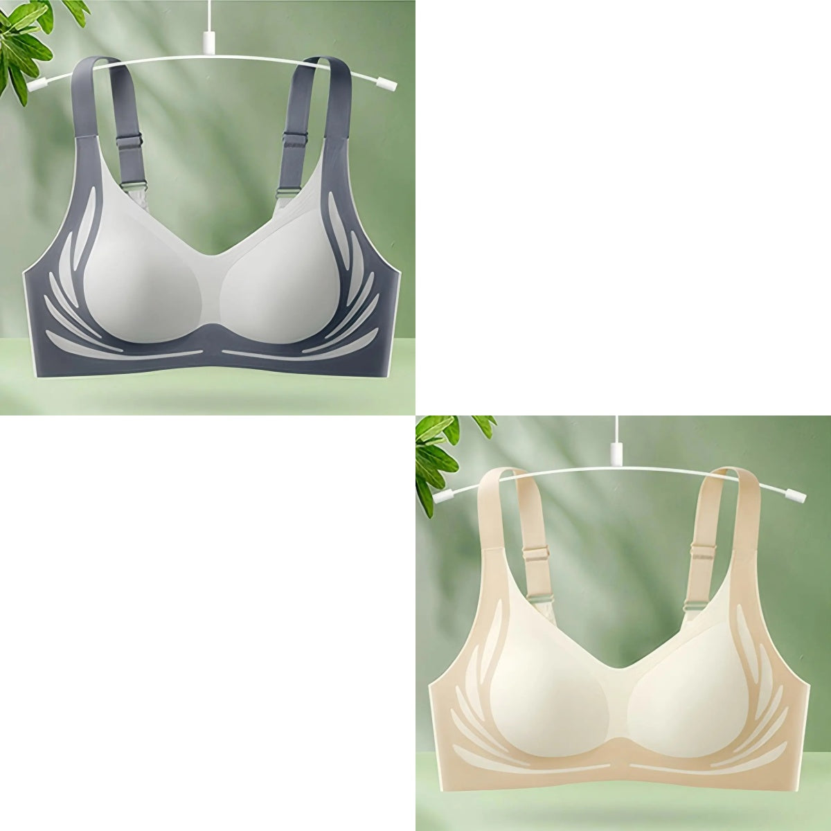 😍【Kupte 1 a získejte 1 zdarma】 Jednodílná podprsenka bez kostic pro mujer❤️【40-85 kg】.