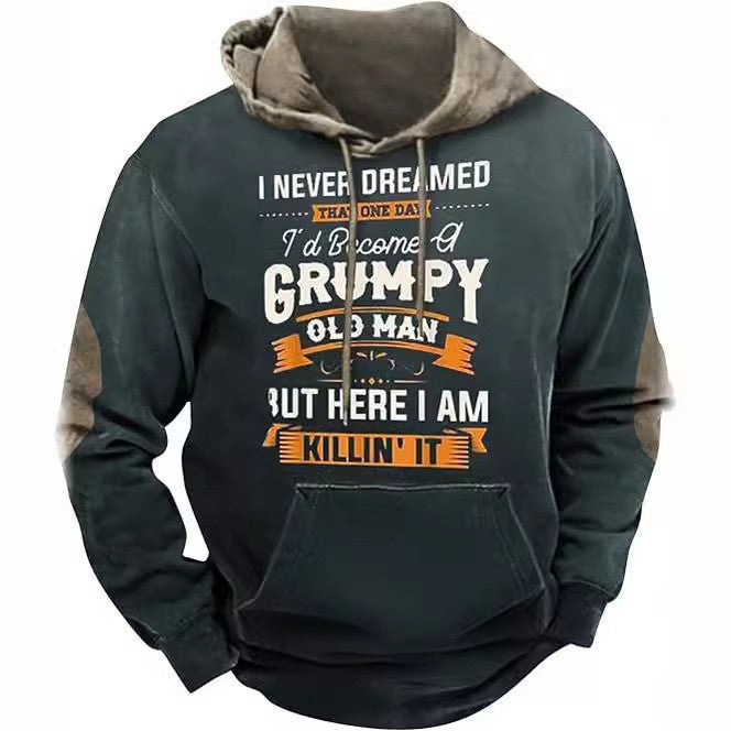 🧥 Sleva -48% 🔥🔥【S-6XL】Pánská mikina s retro 3D digitálním potiskem