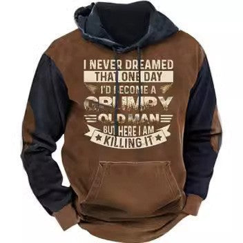 🧥 Sleva -48% 🔥🔥【S-6XL】Pánská mikina s retro 3D digitálním potiskem