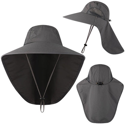 🆒👒 【Kup 1, získej 1 zdarma 🔥】😍 Letní venkovní sluneční klobouk proti UV záření, s ochranou krku