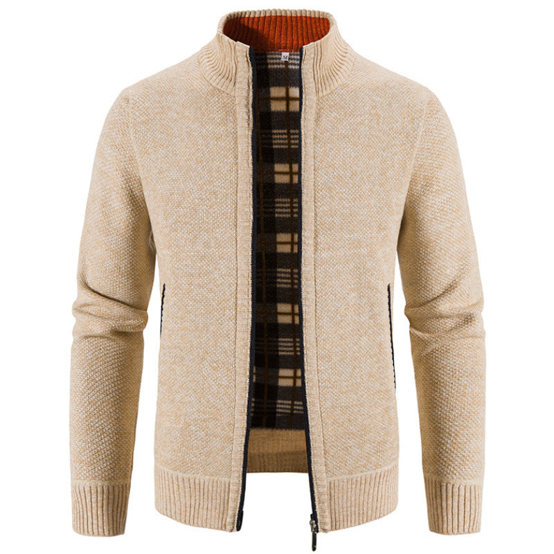🐏【Szezonális kedvezmény -36% 🔥🔥】【M-4XL】Férfi polár szabadidős kardigán pulóver