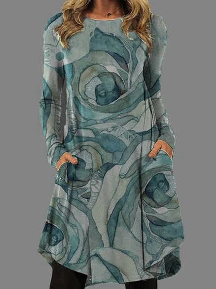 🔥🌺【S-5XL】Nové vintage šaty v etnickém stylu v různých květinových variantách