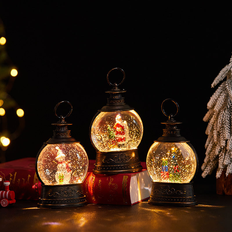 🎁Novinka - osvětlená vnitřní elektronická světelná dekorace naplněná vodou