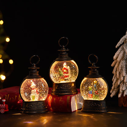 🎁Novinka - osvětlená vnitřní elektronická světelná dekorace naplněná vodou