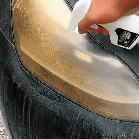 🔧🚗【Časově omezená sleva】Kapalina na opravu světlometů – bez broušení (stříkejte, čistěte, leštěte) -4102803