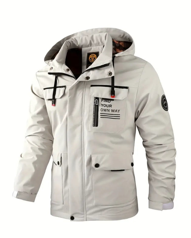 🔥🔥【Horký výprodej】【M-6XL】Nová pánská podzimní a zimní teplá bunda, odolná proti větru a vodě【Doporučeno】