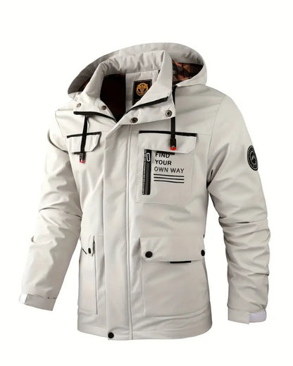 🔥🔥【Horký výprodej】【M-6XL】Nová pánská podzimní a zimní teplá bunda, odolná proti větru a vodě【Doporučeno】
