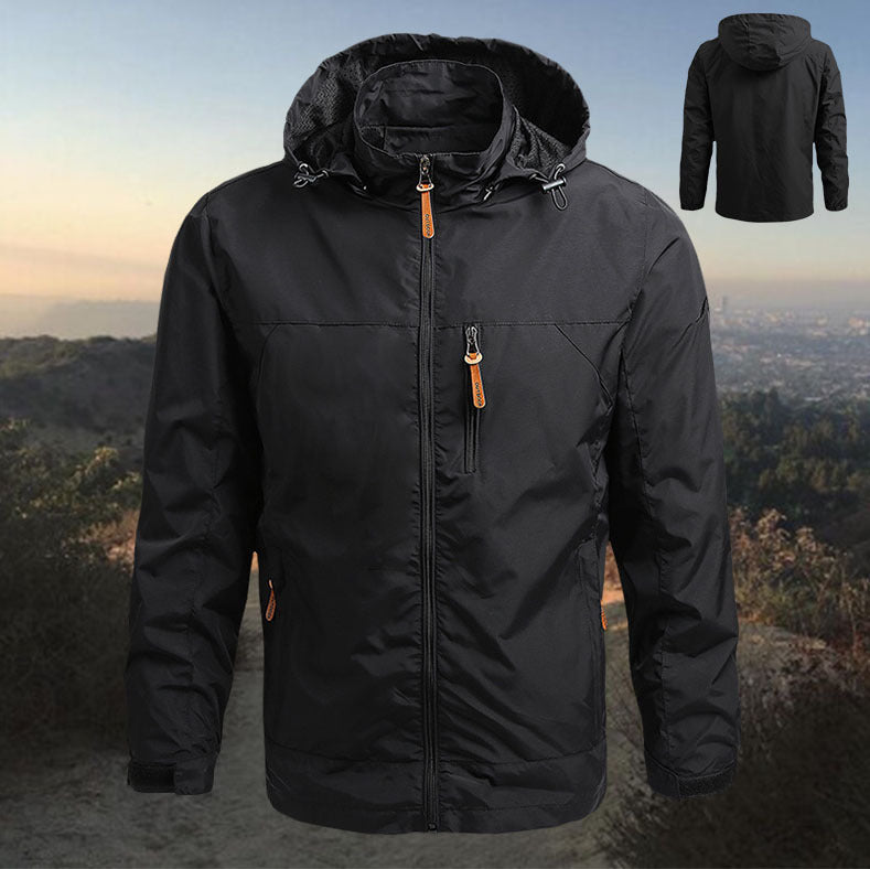 🔥👍😎【M-5XL】Muška ležerna vjetrootporna jakna s kapuljačom