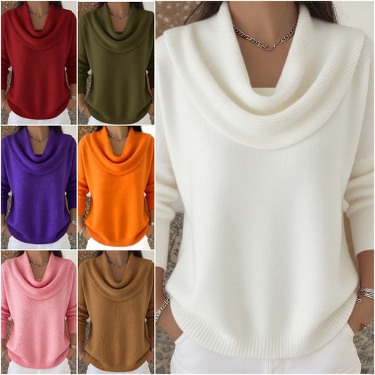 🔥【S-3XL】Nová sezóna jednobarevných svetrů · Měkké a teplé · 50% sleva + rychlé doručení 4164019