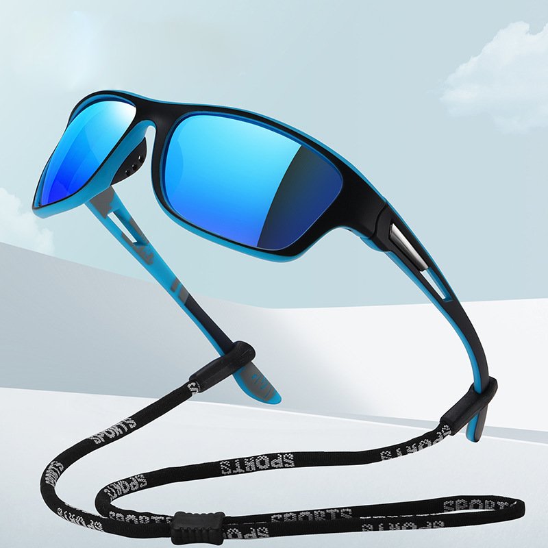 🚵‍♂️😎【Reducere 50% 🔥】🕶⚡ Ochelari de soare sport pentru bărbați, polarizați, cu lentilă reflectorizantă reală, moderni și rezistenți la praf, ideali pentru ciclism în aer liber