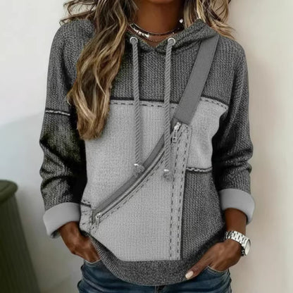 ✨✨ Plaćanje pouzećem ✅️【S-5XL】Ženska majica dugih rukava s patchwork printom