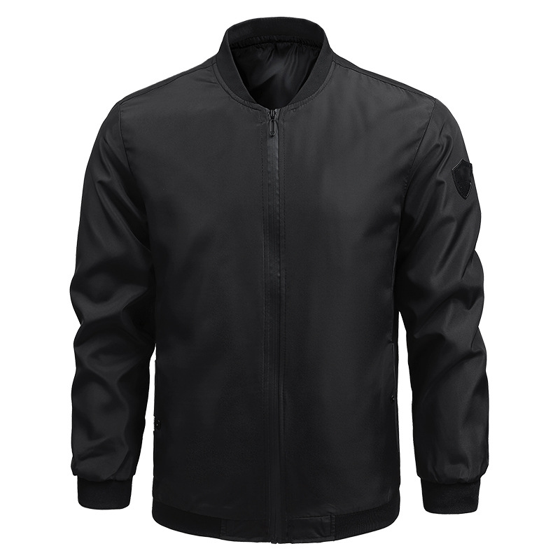 🚀39% kedvezmény🔥🔥【S–6XL】Férfi lezser egyszínű pilótadzseki, nagy méretekben is kapható