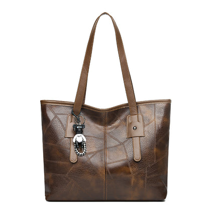 ✨🎀👜【Omezená 50% sleva🔥】Velká měkká kožená taška pro ženy, taška přes rameno, ležérní a módní