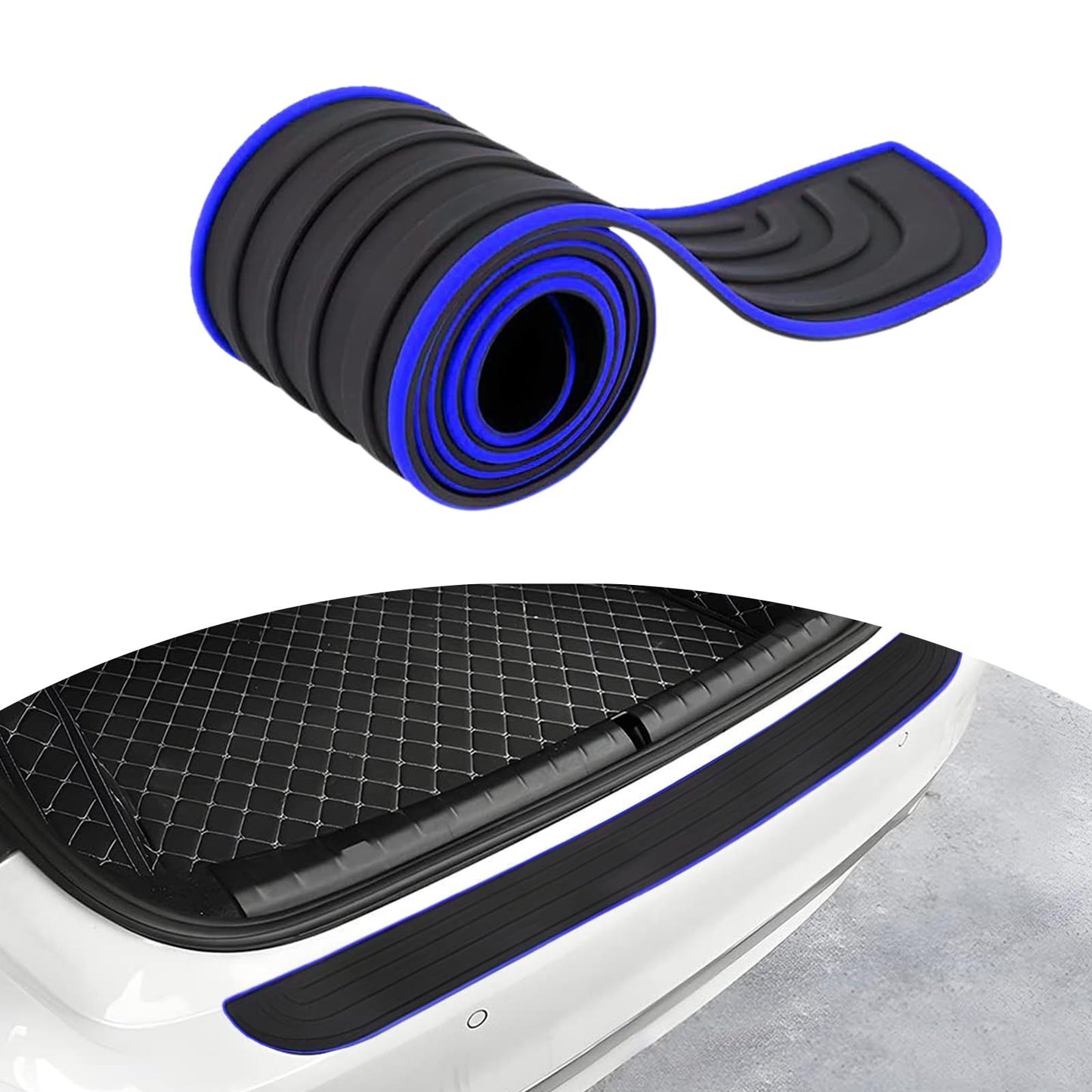 🚗🚗 Tiras protectoras para el maletero/umbrales de puerta, pegatinas protectoras para el coche, tiras protectoras contra colisiones y arañazos