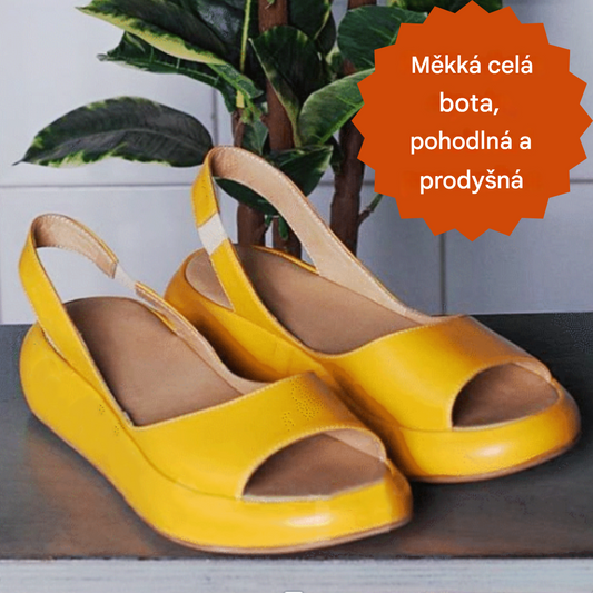 🔥👡【50% sleva 🔥】【35-43】Dámské pohodlné ortopedické sandály s tlustou podrážkou