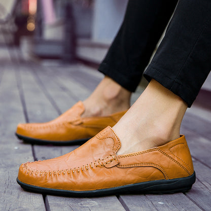 🔥👞【39-44】Модерни ежедневни обувки от телешка кожа за мъже ✅Плащане при доставка ✅2 артикула със 70% отстъпка