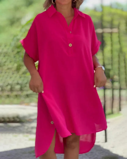 🔥👗【S-5XL】Vysoce kvalitní, lehké a prodyšné módní šaty.