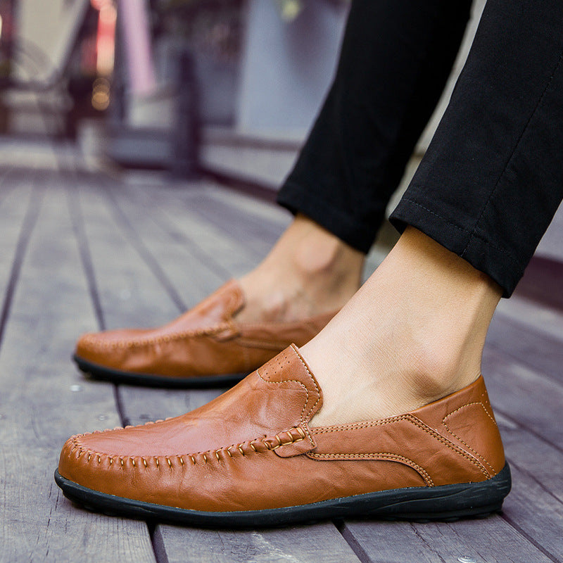 🔥👞【39-44】Nowoczesne buty casualowe ze skóry cielęcej dla mężczyzn ✅Płatność przy odbiorze ✅2 sztuki z 70% rabatem