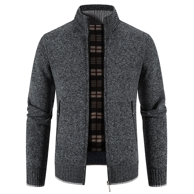 🐏【Szezonális kedvezmény -36% 🔥🔥】【M-4XL】Férfi polár szabadidős kardigán pulóver