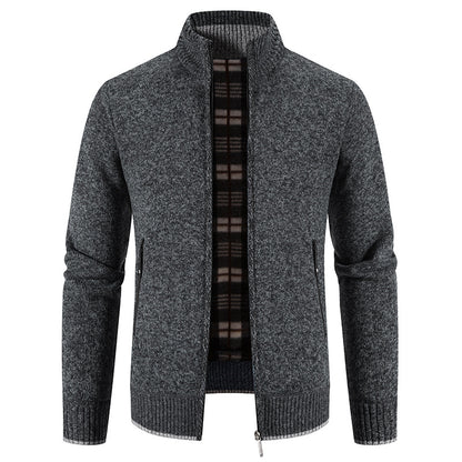 🐏【Szezonális kedvezmény -36% 🔥🔥】【M-4XL】Férfi polár szabadidős kardigán pulóver
