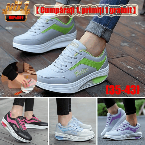 💥👟【50% kedvezmény】【35-43】Őszi-téli új női divatos, lélegző, hétköznapi sportcipők