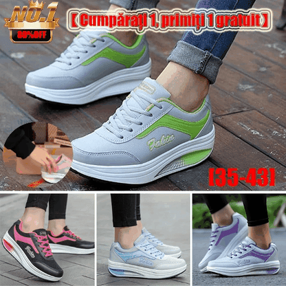 💥👟【50% kedvezmény】【35-43】Őszi-téli új női divatos, lélegző, hétköznapi sportcipők