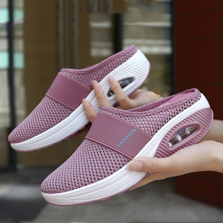 🎀👟【Reducere 50% 🔥】【35–43】✨ Noul model de pantofi 2025 cu pernă de aer și plasă respirabilă, moi și ventilați, disponibil în 8 culori