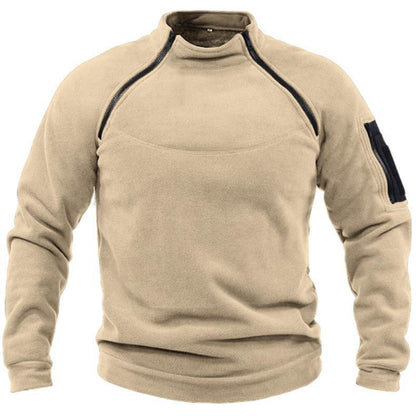 🔥【S-4XL】Teplé a volné na podzim a v zimě Nové pánské outdoorové termotriko
