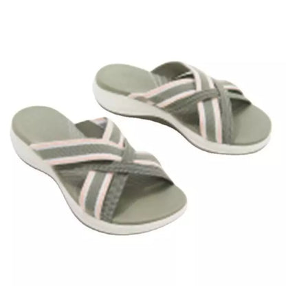 🔥🔥【35-43】👡Dámské letní ortopedické sandály na platformě