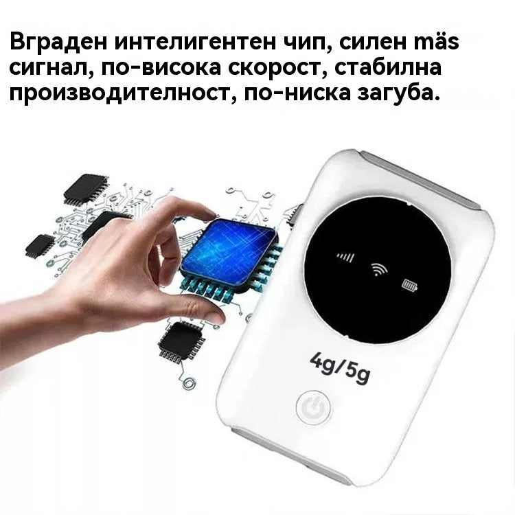 ✨✨【Безплатен интернет в джоба ви】5G рутер ✅️Плащане при доставка