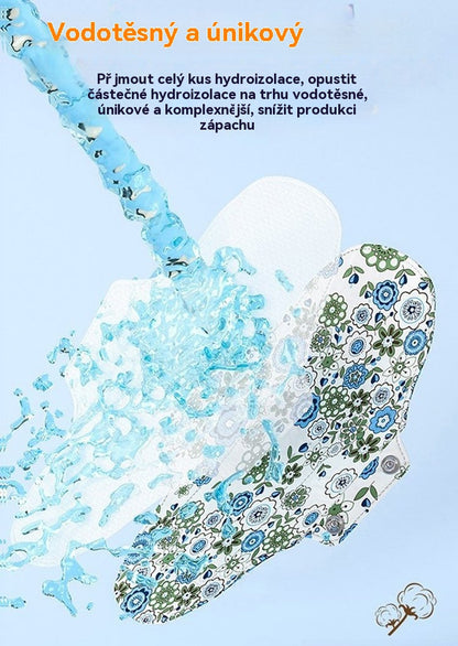 🔥🌈【Kupte 5 a získejte 5 zdarma】Omyvatelné antibakteriální grafenové vložky do kalhotek zabraňující protečení