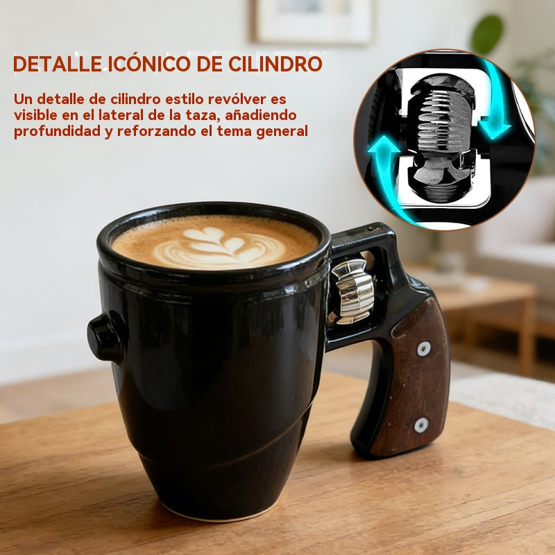 ☕🔫Descuento -47%🔥Taza de cerámica con forma creativa